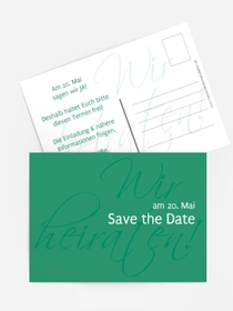 Save the Date Liebesbrief