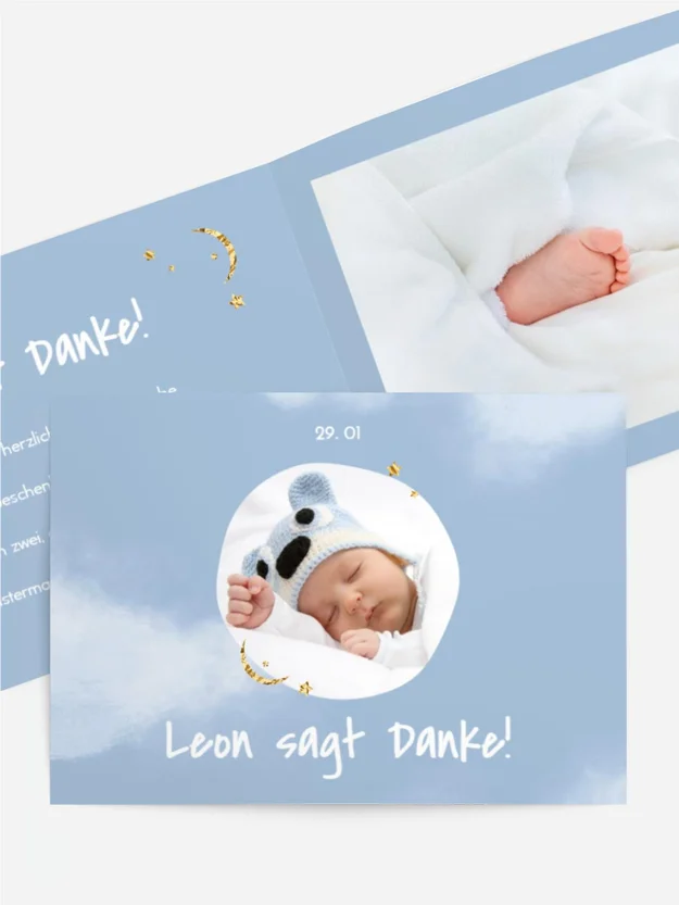 Schlaf auf einer Wolke