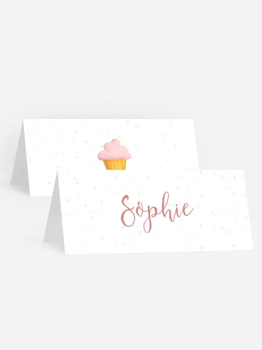Tischkarte Geburtstag Muffintraum