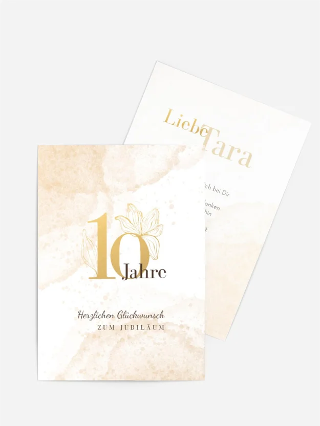 Jubiläumskarten Goldenes Jubiläum