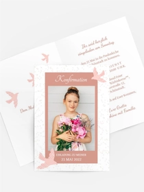 Einladungskarte Konfirmation Heiliger Geist