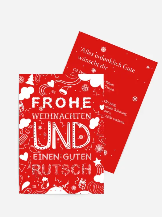 Neujahrskarten Alle Jahre wieder