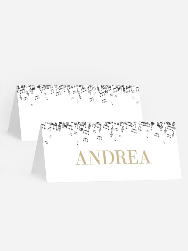 Tischkarte Geburtstag Daube