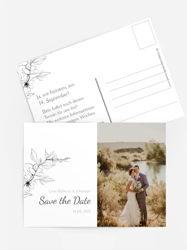Save the Date Geheimer Garten