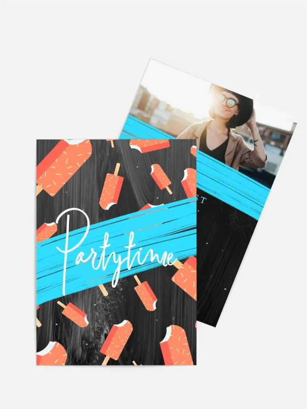 Geburtstagseinladung Eishimmel Geburtstagseinladung Eishimmel