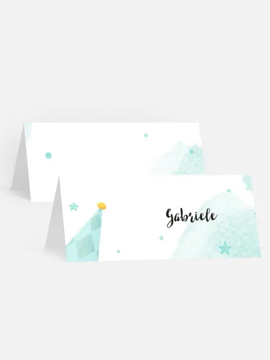 Tischkarte Geburtstag Zirkus-Ferkel Tischkarte Geburtstag Zirkus-Ferkel