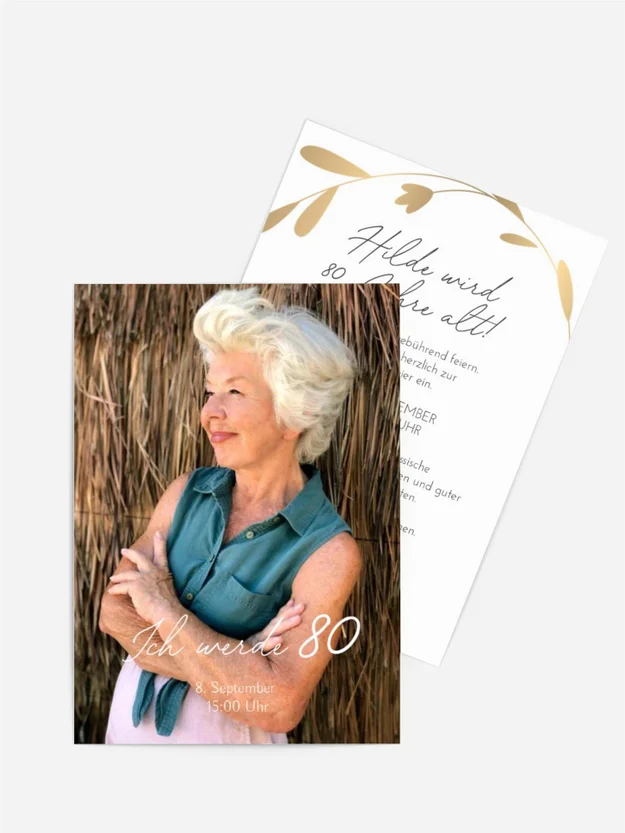 Geburtstagseinladung Kluger Blick