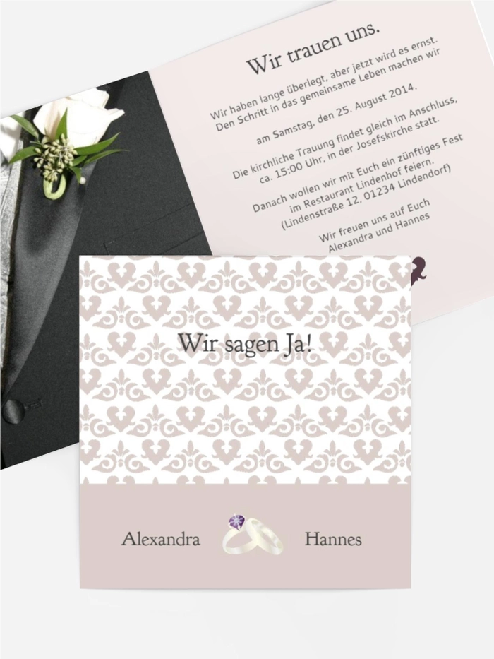 Ornament mit Herz Ornament mit Herz