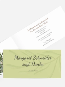 Dankeskarte Kommunion Lamm Gottes