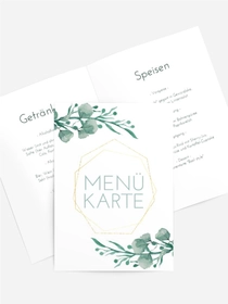 Menükarte Geburtstag Dorfkreis