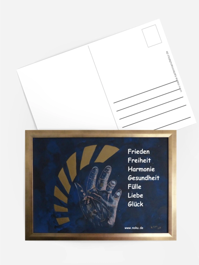 Postkarte für ein gutes Lebensgefühl (deutsch) Postkarte für ein gutes Lebensgefühl (deutsch)