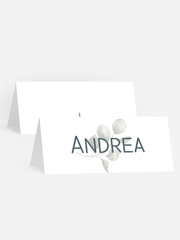 Tischkarte Konfirmation Zarte Blütenblätter Tischkarte Konfirmation Zarte Blütenblätter