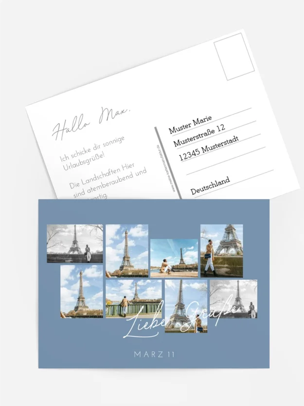 Fotopostkarte Sonnige Fotos