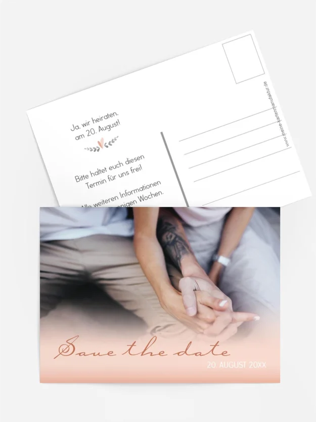 Save the Date Dezent
