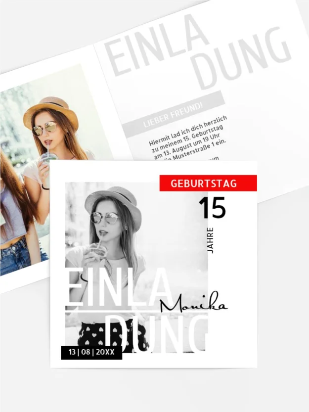 Geburtstagseinladung Partycover