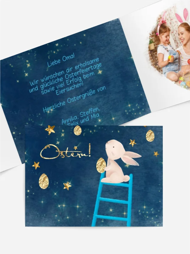 ostern  goldene Eier