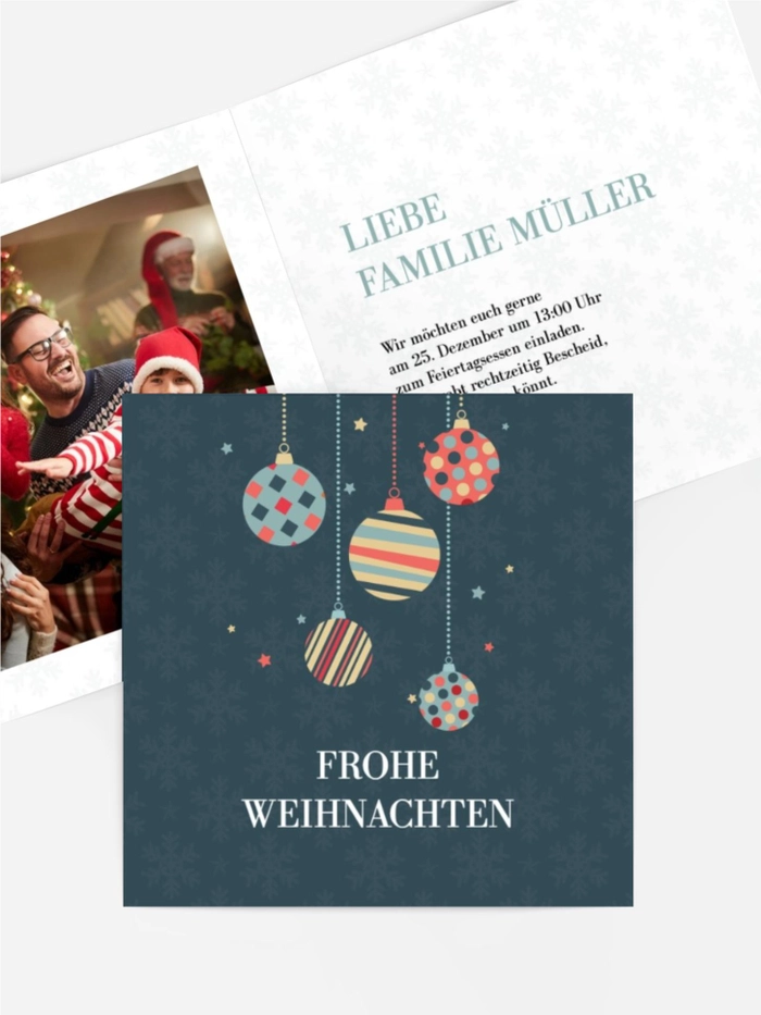 Einladung Weihnachten Urlaubsspielzeug