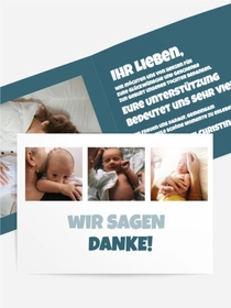 Baby Dankeskarte Neugeborenes Herz Baby Dankeskarte Neugeborenes Herz