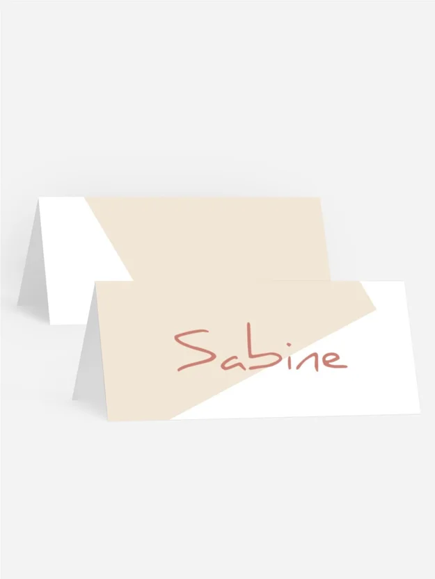 Tischkarte Geburtstag Schräger Rahmen Tischkarte Geburtstag Schräger Rahmen