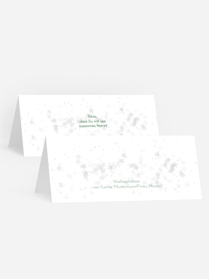 Tischkarte Weihnachten Schriftkugel Tischkarte Weihnachten Schriftkugel