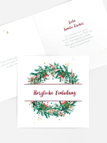 Einladung Weihnachten Weihnachtssymbol Einladung Weihnachten Weihnachtssymbol