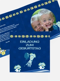 Geburtstagseinladung Piratenabenteuer Foto