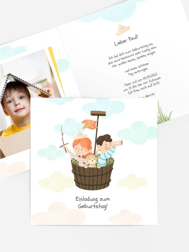 Geburtstagseinladung Schatzsuche 2 Geburtstagseinladung Schatzsuche 2