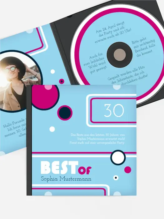 Geburtstagseinladung Best Of CD Foto 30