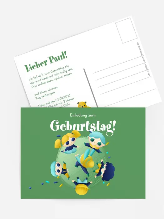 Geburtstagseinladung Festlicher Tanz