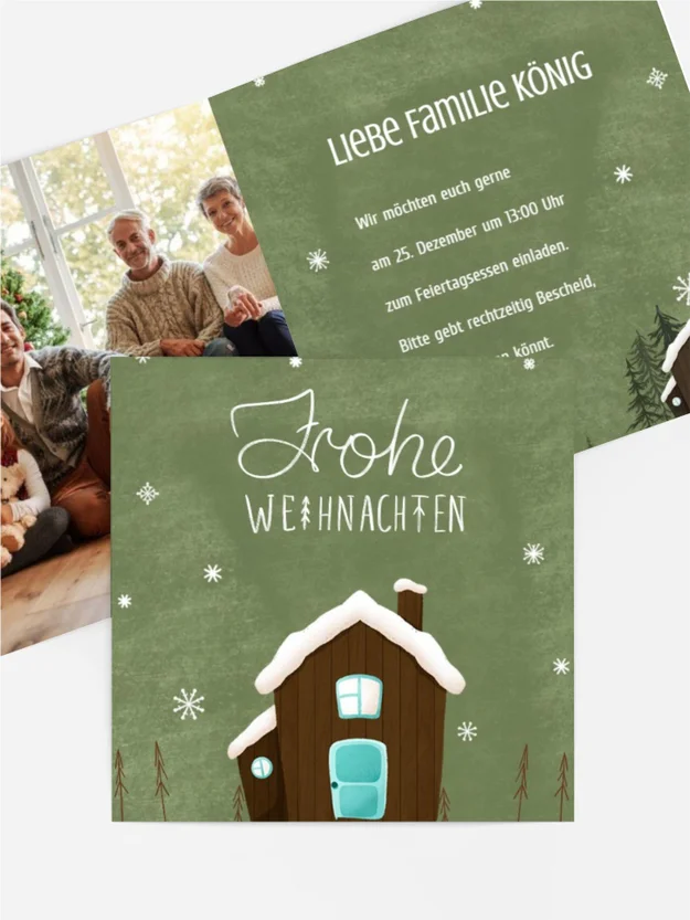 Foto Weihnachtseinladung Driving Home For Christmas Foto Weihnachtseinladung Driving Home For Christmas