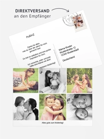 Fotopostkarte Multi