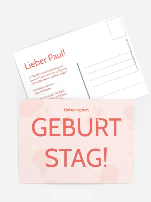 Geburtstagseinladung Zelebrieren!