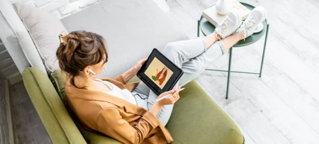 Geburtskarten als Grußkarte oder Klappkarte auf Tablet gestalten