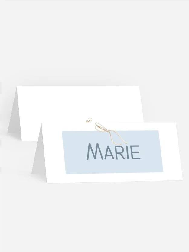 Tischkarte Konfirmation Amulett