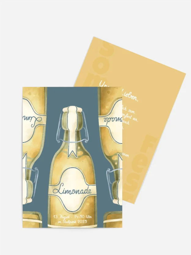 Sommerfest Einladung Das beste Getränk Sommerfest Einladung Das beste Getränk