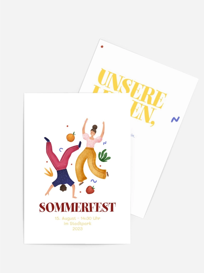 Einladung Sommerfest Salto