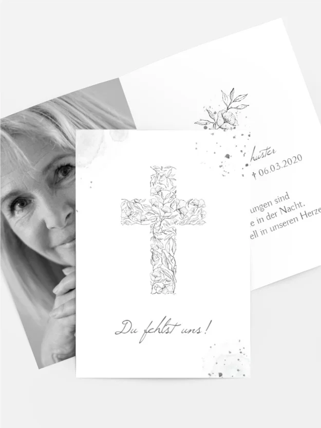 Sterbebildkarte Gottes Bund Sterbebildkarte Gottes Bund