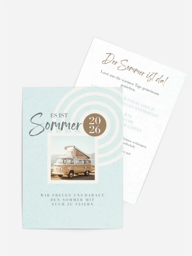 Sommerfest Einladung Touristenstimmung Sommerfest Einladung Touristenstimmung