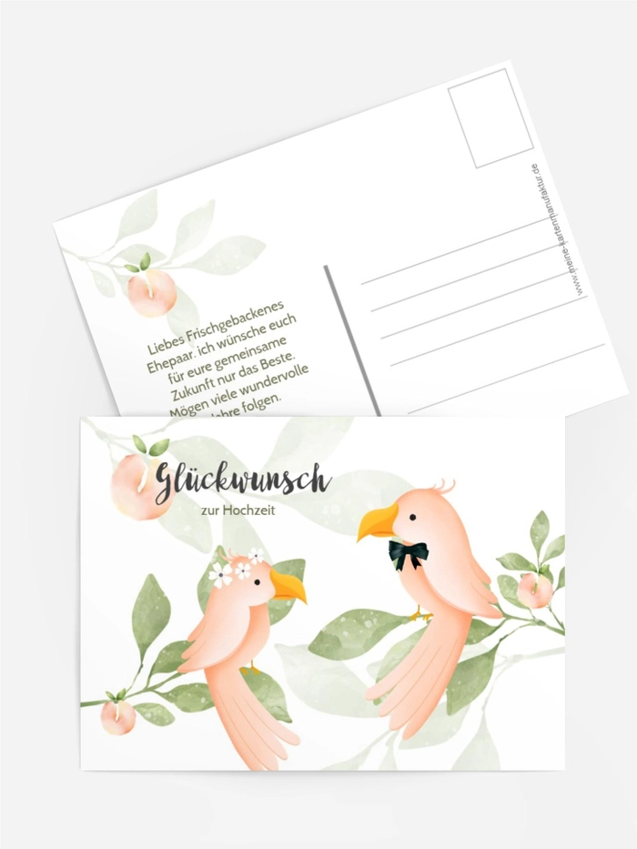 HOCHZEIT Vögel