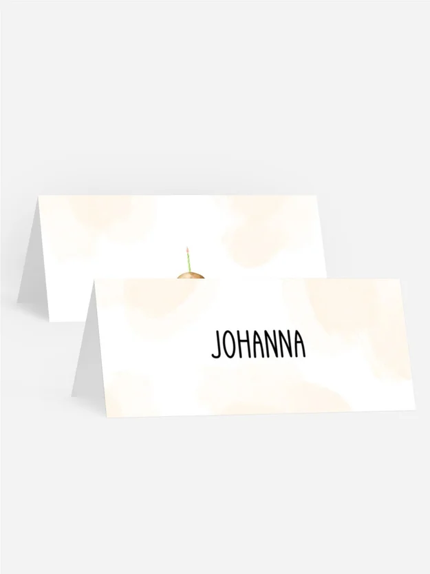 Tischkarte Geburtstag Fast Food Tischkarte Geburtstag Fast Food