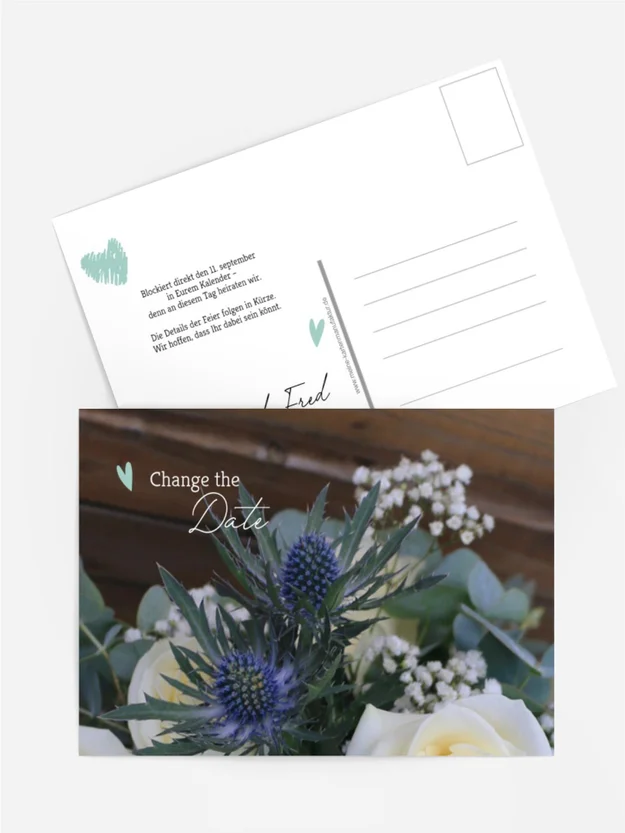 Change the Date Hochzeitsstrauß