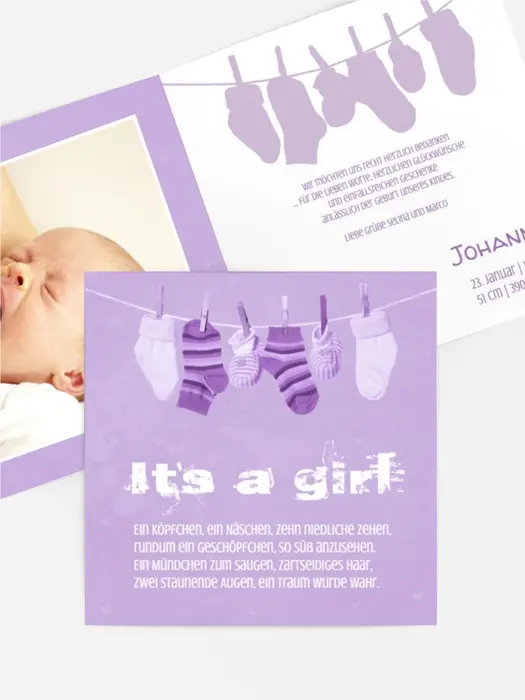 It's a girl