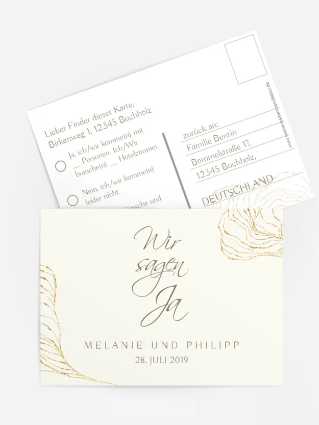 Antwortkarte da Vinci