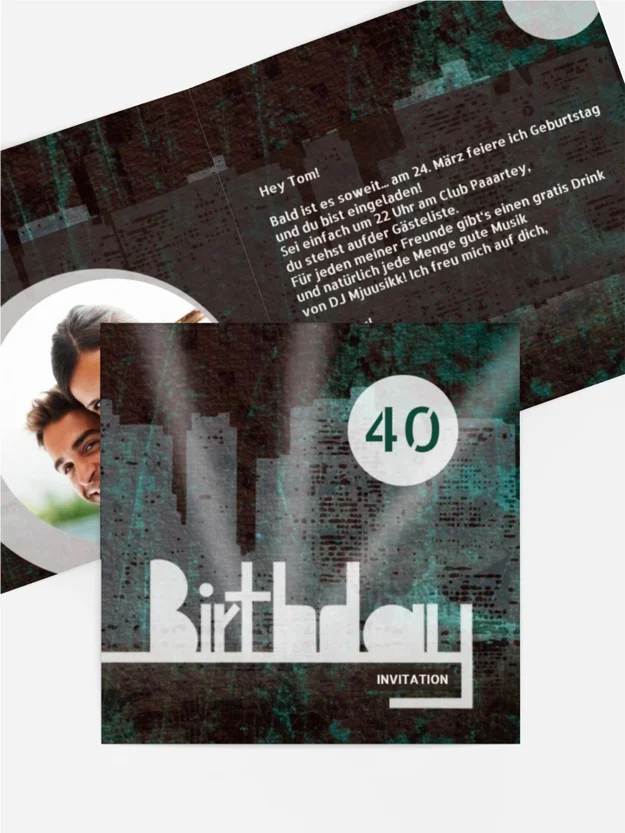 Einladung zum Geburtstag City Lights Foto 40