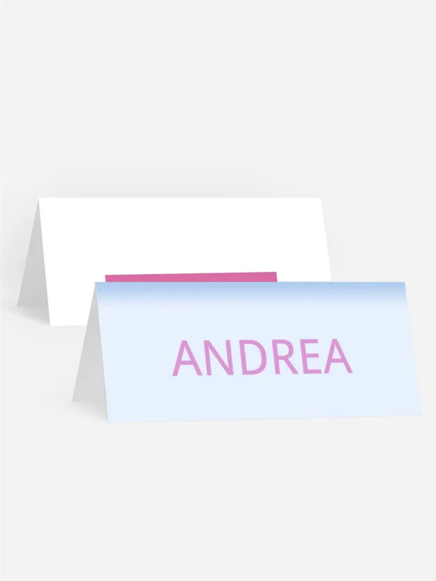 Tischkarte Geburtstag Glänzendes Leben