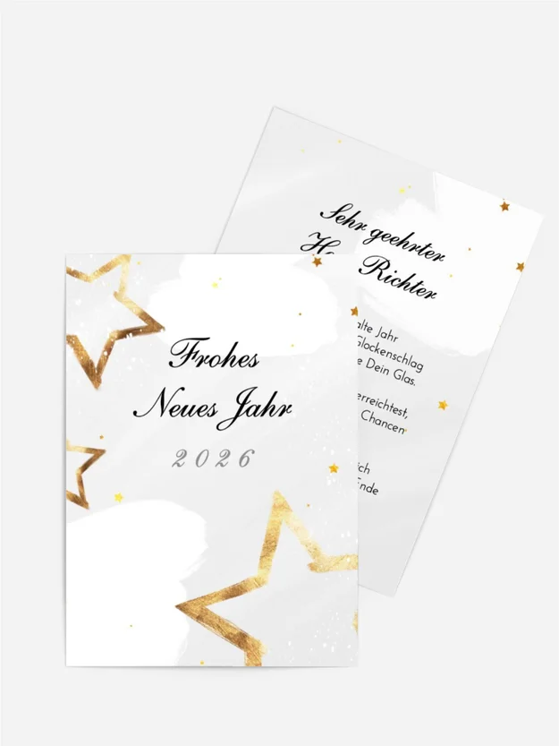 Neujahrskarten Glück und Segen Neujahrskarten Glück und Segen