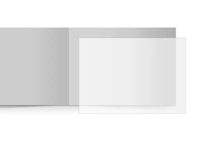 transparentes Einlegeblatt 148x105 mm transparentes Einlegeblatt 148x105 mm