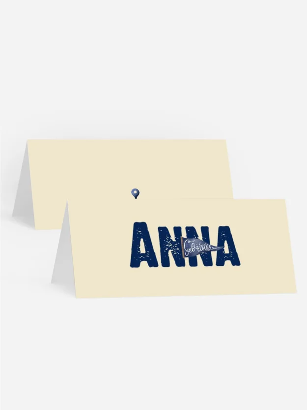 Tischkarte Geburtstag Um die Welt Tischkarte Geburtstag Um die Welt