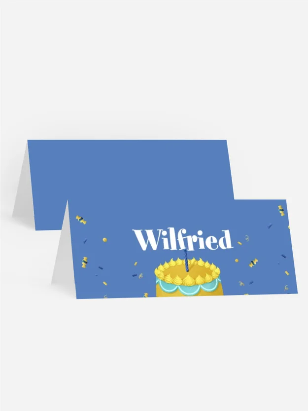 Tischkarte Geburtstag  Urlaubsleckereien Tischkarte Geburtstag  Urlaubsleckereien