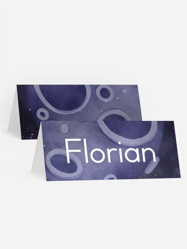 Tischkarte Geburtstag Tief im Dschungel